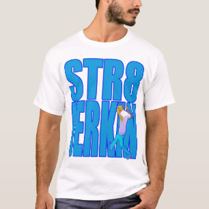 T-shirt Rap de secousse de hip-hop de danse de secousse du