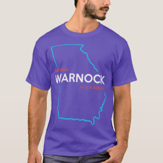 T-shirt Raphael Warnock pour le sénateur 2022 Sénat Georgi
