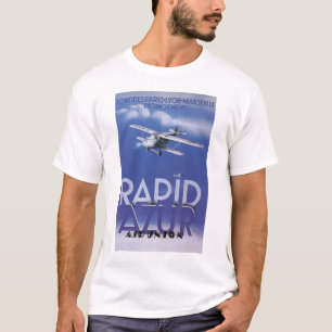 T-shirt Rapid Azur