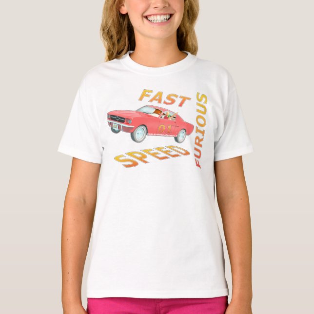 T-shirt Rapide et rapide furieux 01 (Devant)