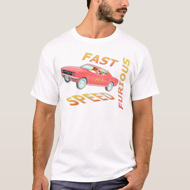 T-shirt Rapide et rapide furieux 01 (Devant)