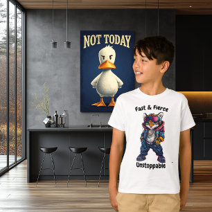 T-shirt Rapide, Féroce et Inarrêtable - Art de Léopard Coo