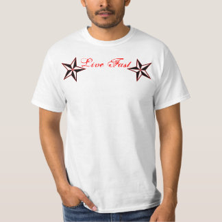 T-shirt Rapides vivants meurent jeune filet