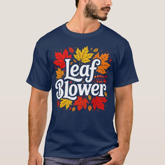 T-shirt Rappe à feuilles - Halloween - classique (Devant)