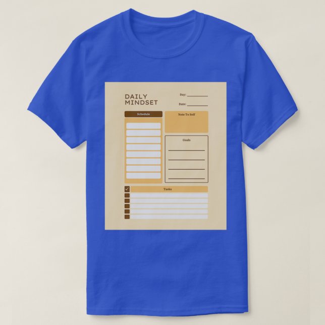 T-shirt rappel d'écriture 1 (Design devant)