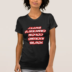 T-shirt Rappel quotidien...Tirer le cou du cancer du côlo