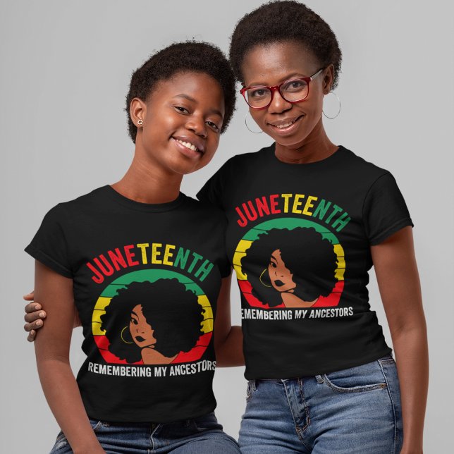 T-shirt Rappeler nos ancêtres (Créateur téléchargé)