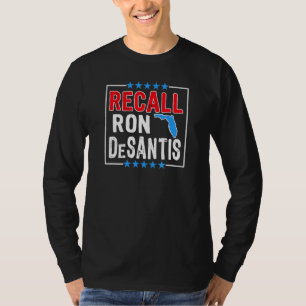 T-shirt Rappeler Ron Desantis Anti Florida Gouverneur Ron 