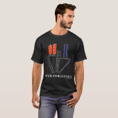 T-shirt Rappelez-vous 9-11, l'anniversaire non jamais (Devant entier)