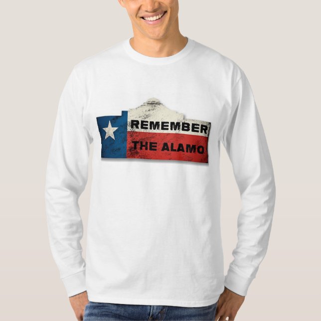 T-shirt Rappelez-vous Alamo (Devant)