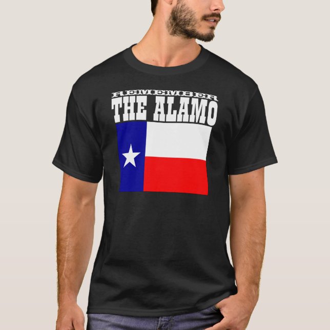 T-shirt Rappelez-vous Alamo (Devant)