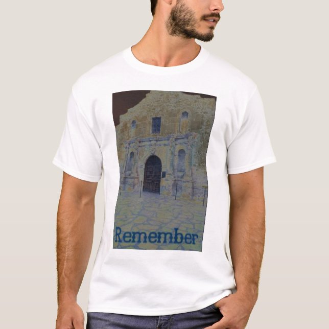 T-shirt Rappelez-vous Alamo (Devant)