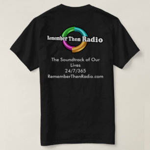 T-shirt Rappelez-vous alors Radio Logo Dark Tee