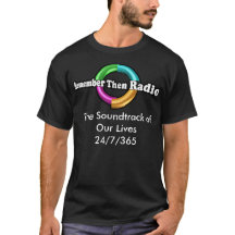 Rappelez-vous alors Radio Logo Dark Tee