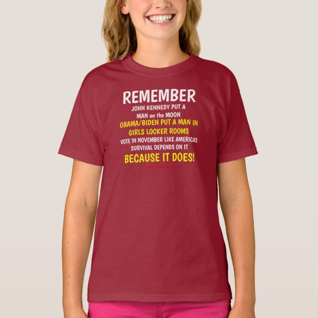 T-SHIRT RAPPELEZ-VOUS DE VOTER (Devant)