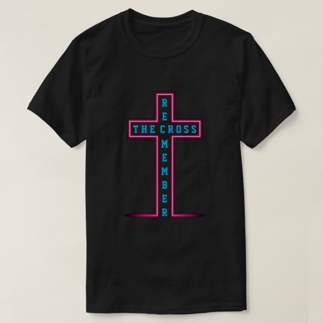 T-shirt Rappelez-vous la Croix (Design devant)
