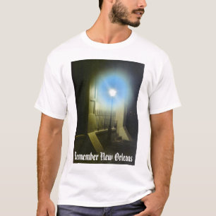T-shirt Rappelez-vous la Nouvelle-Orléans Lampost