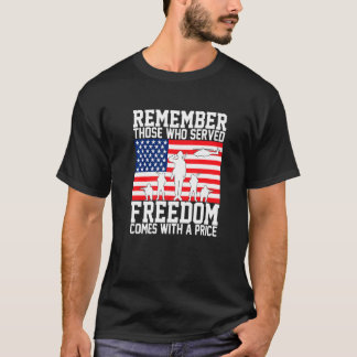 T-shirt Rappelez-Vous Que Ceux Qui Ont Servi La Liberté So