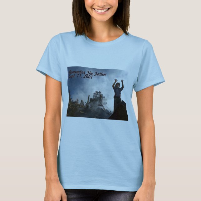 T-shirt Rappelez-vous tombé (Devant)