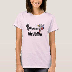 T-shirt Rappelez-vous tombé personnalisé