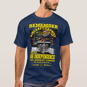 T-shirt RAPPELEZ-VOUS USS Independence CVL22 porte-avions