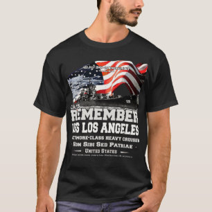 T-shirt RAPPELEZ-VOUS USS Los Angeles CA135, compteur de c