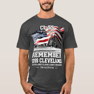 T-shirt RAPPELEZ-VOUS USSCL55 vétérans de la marine de cro