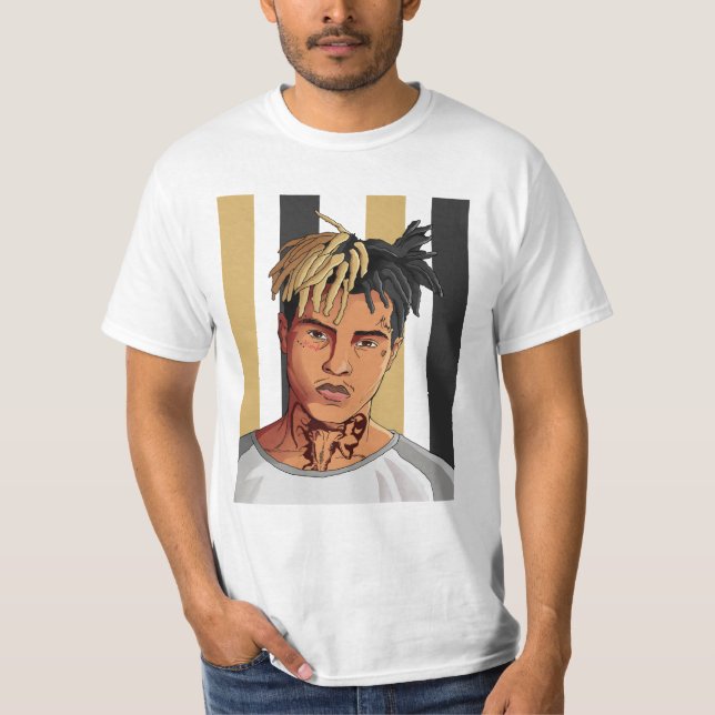 T-shirt Rapper d'album Xxxtentacion (Devant)
