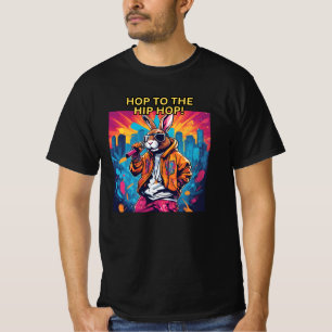T-shirt Rappeuse Lapin Hip Hop