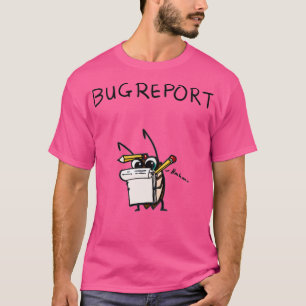 T-shirt rapport de bogue de codeur