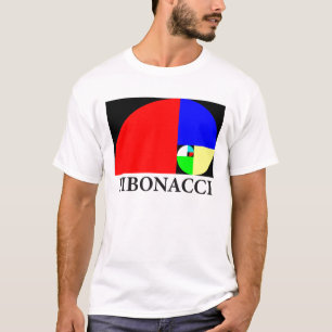T-shirt Rapport d'or, spirale de Fibonacci