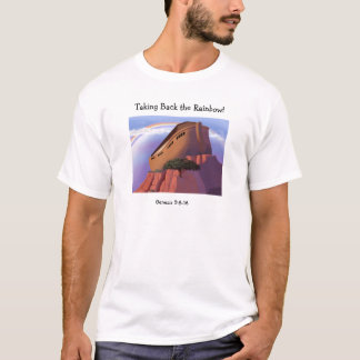 T-shirt Rapporter l'arc-en-ciel ! , 9:8 de genèse - 16