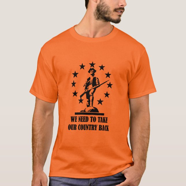 T-shirt Rapportez notre pays (Devant)