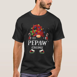 T-shirt Rapprocher Famille Amusante Le Pepaw Gnome Noël Gr