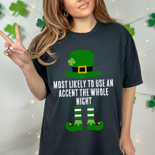 T-shirt Rapprocher la Saint Patrick la plus probable à