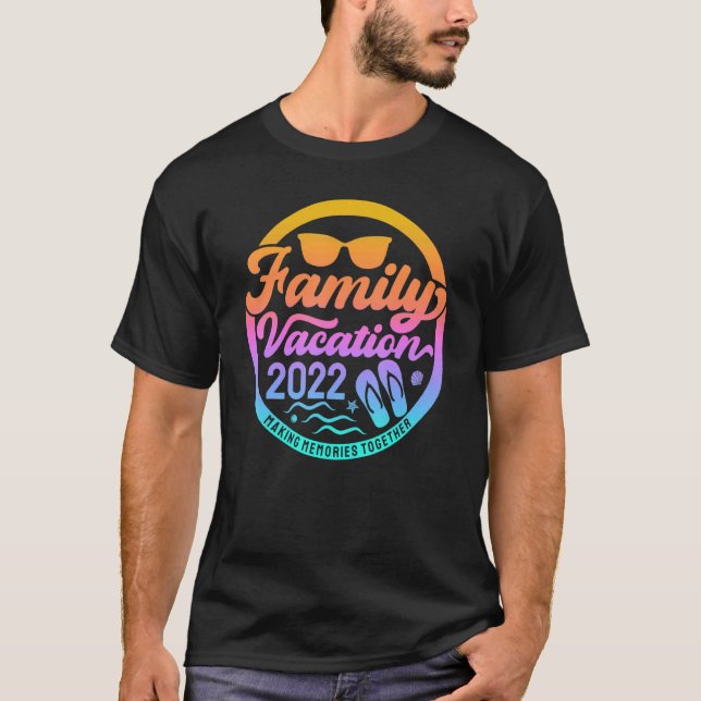 T-shirt Rapprocher vacances familiales 2022 Faire basculer (Devant)