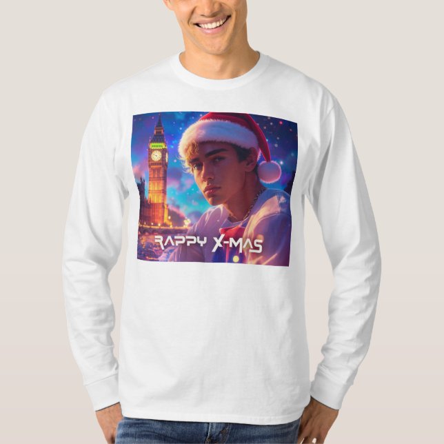 T-SHIRT RAPPY NOËL (Devant)