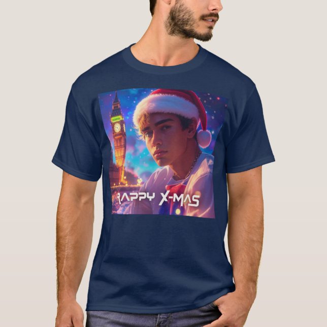 T-SHIRT RAPPY NOËL (Devant)