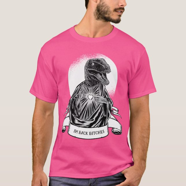 T-shirt Raptor Jésus. (Devant)