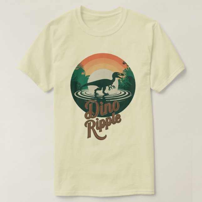 T-shirt Raptor Ripple (Design devant)