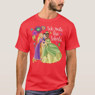 T-shirt Rapunzel, Snow White, Tiana We Rule The World