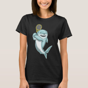 T-shirt Raquette de tennis de requin