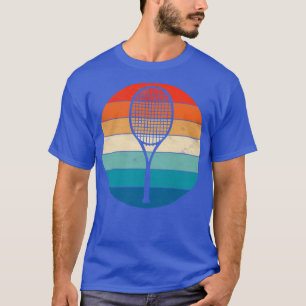 T-shirt Raquette de tennis vintage