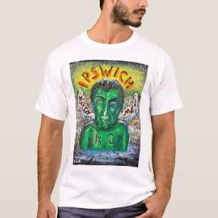 T-shirt Raquette d'Ipswich Marshmen emballant le club