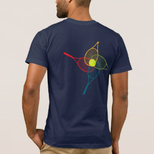 T-shirt Raquettes de tennis