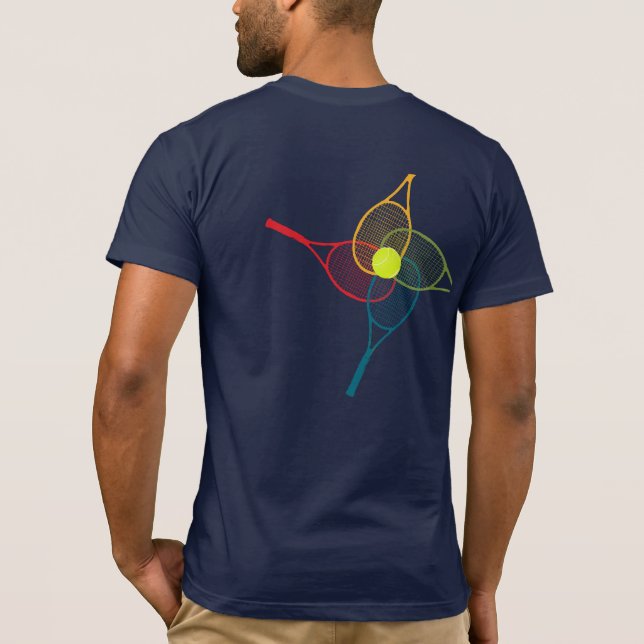 T-shirt Raquettes de tennis (Dos)