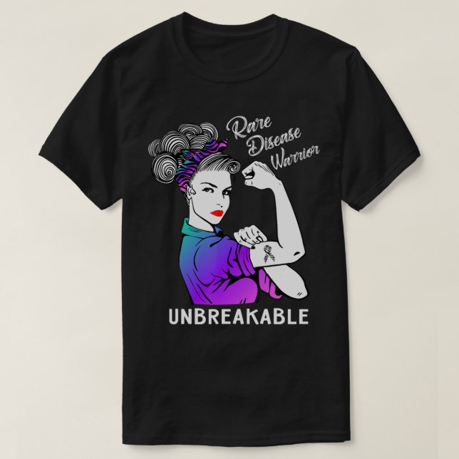 T-shirt Rare Disease Warrior (Design devant)