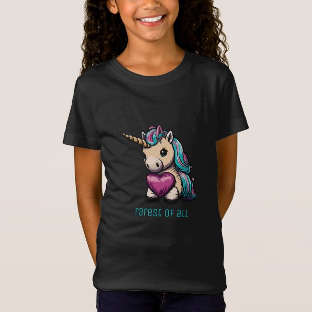 T-Shirt Rarest of All Unicorn (Devant)