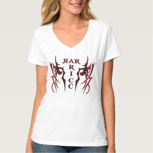 T-shirt RaRick Femme blanc V-shirt