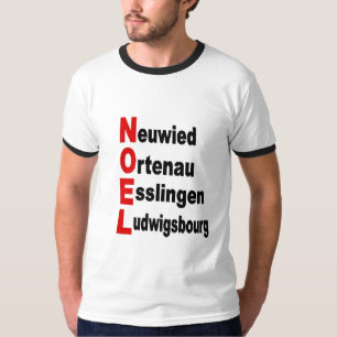 T-shirt ras de coup  NOEL  TOURISME  ALLEMAGNE